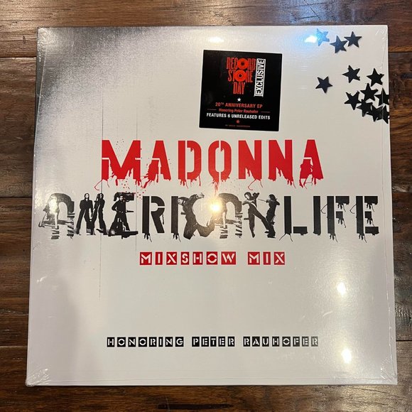 Madonna "American Life Mixshow Mix (In Memory of Peter Rauhofer"EP Vinyl RSD 23 - Picture 2 of 7